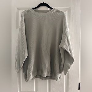 Aerie Waffle Sweatshirt